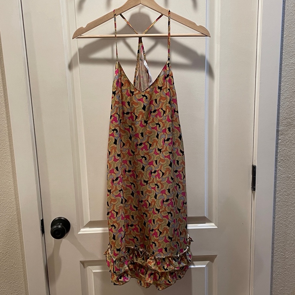 Toga Archives ruffle hem slip dress